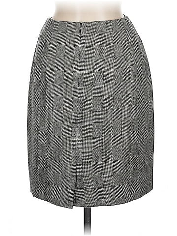 Linda Allard Ellen Tracy Wool Skirt (view 2)