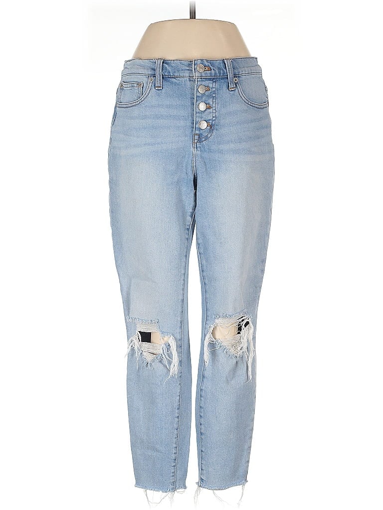 Pre-owned J.crew Factory Store Jeans In Blue