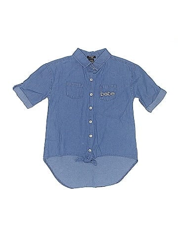 Bebe Short Sleeve Button-Down Shirt (view 1)