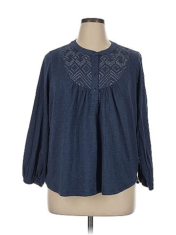 DG^2 by Diane Gilman 3/4 Sleeve Blouse (view 1)