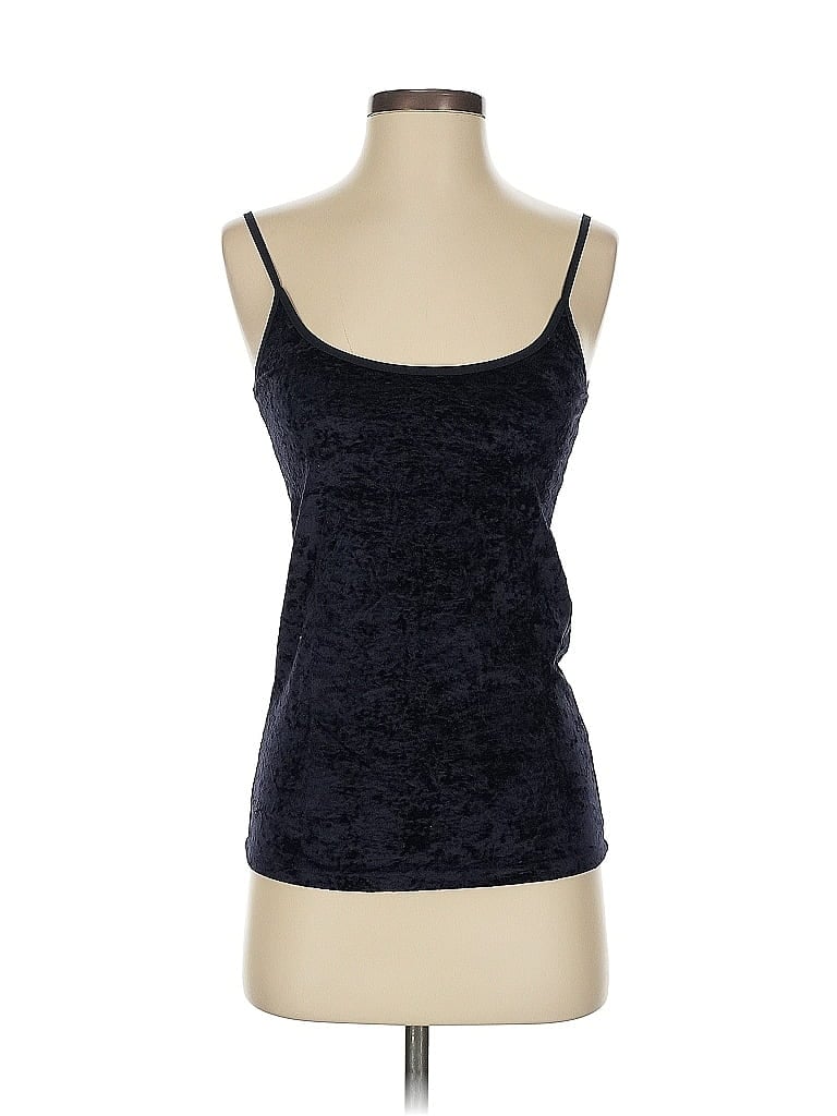 Pre-owned Vince Sleeveless Top Blue Scoop Neck Tops
