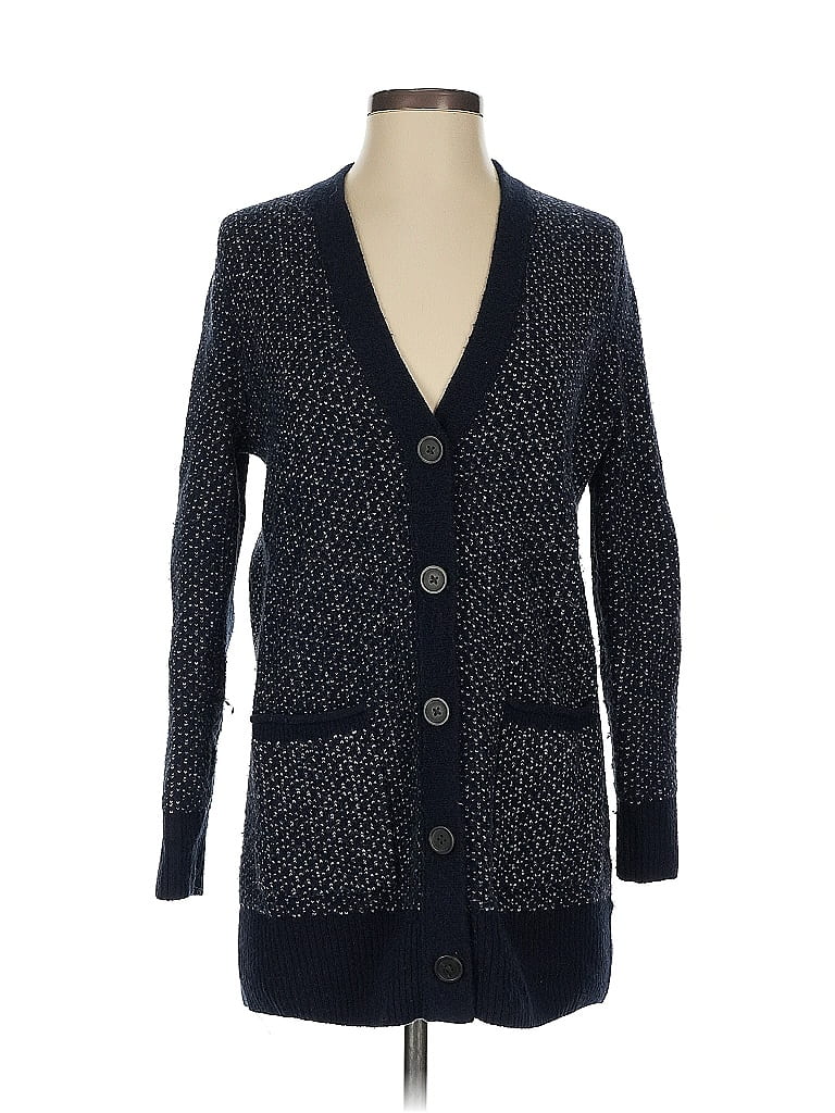 MADEWELL Pre-owned Cardigan Sweater In Blue