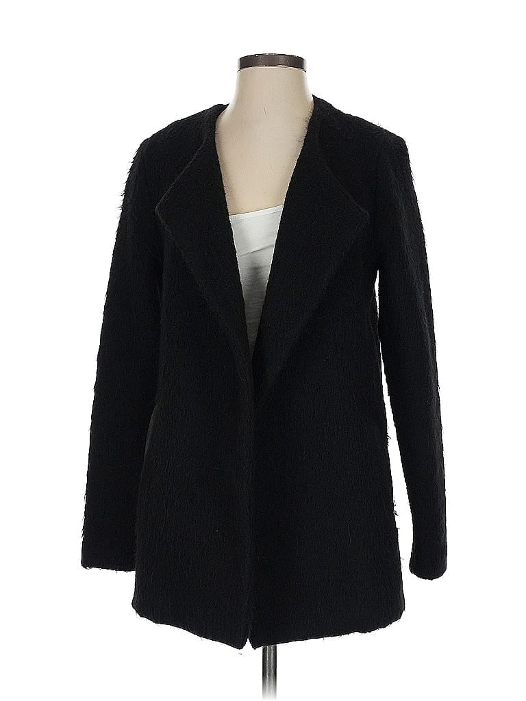 Pre-owned Karen Kane Cardigan Sweater In Black