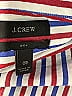 J.Crew 100% Cotton Stripes White Blue Long Sleeve Button-Down Shirt Size 00 - photo 7
