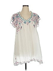 Johnny Was Short Sleeve Blouse