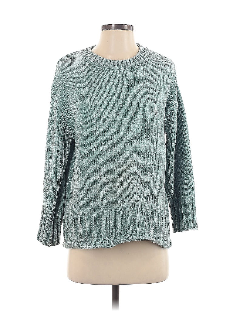 Pre-owned Cynthia Rowley Tjx Pullover Sweater In Green