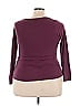 Isabel Maternity Burgundy 3/4 Sleeve T-Shirt Size XXL - photo 2