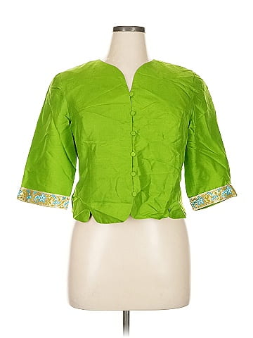 Spenser Jeremy 3/4 Sleeve Silk Top (view 1)