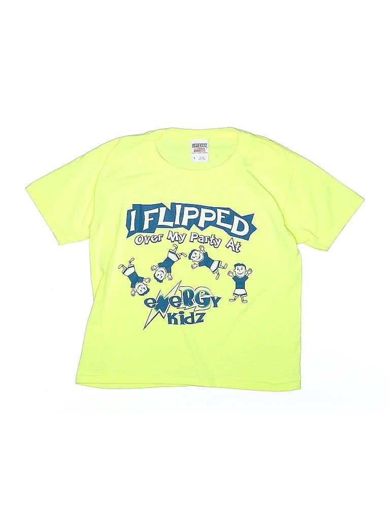 Jerzees Yellow Short Sleeve T-Shirt Size S (youth) - photo 1