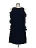 Vince Camuto Solid Blue Cocktail Dress Size 6 - photo 1