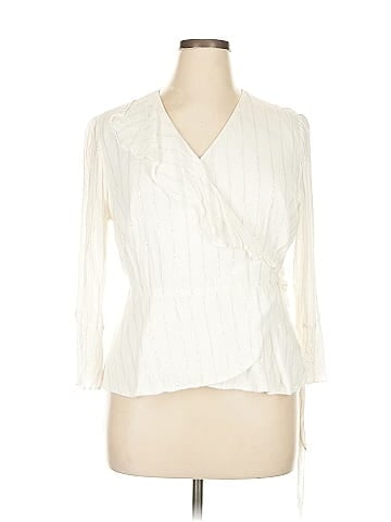 Ava & Aiden 3/4 Sleeve Blouse (view 1)