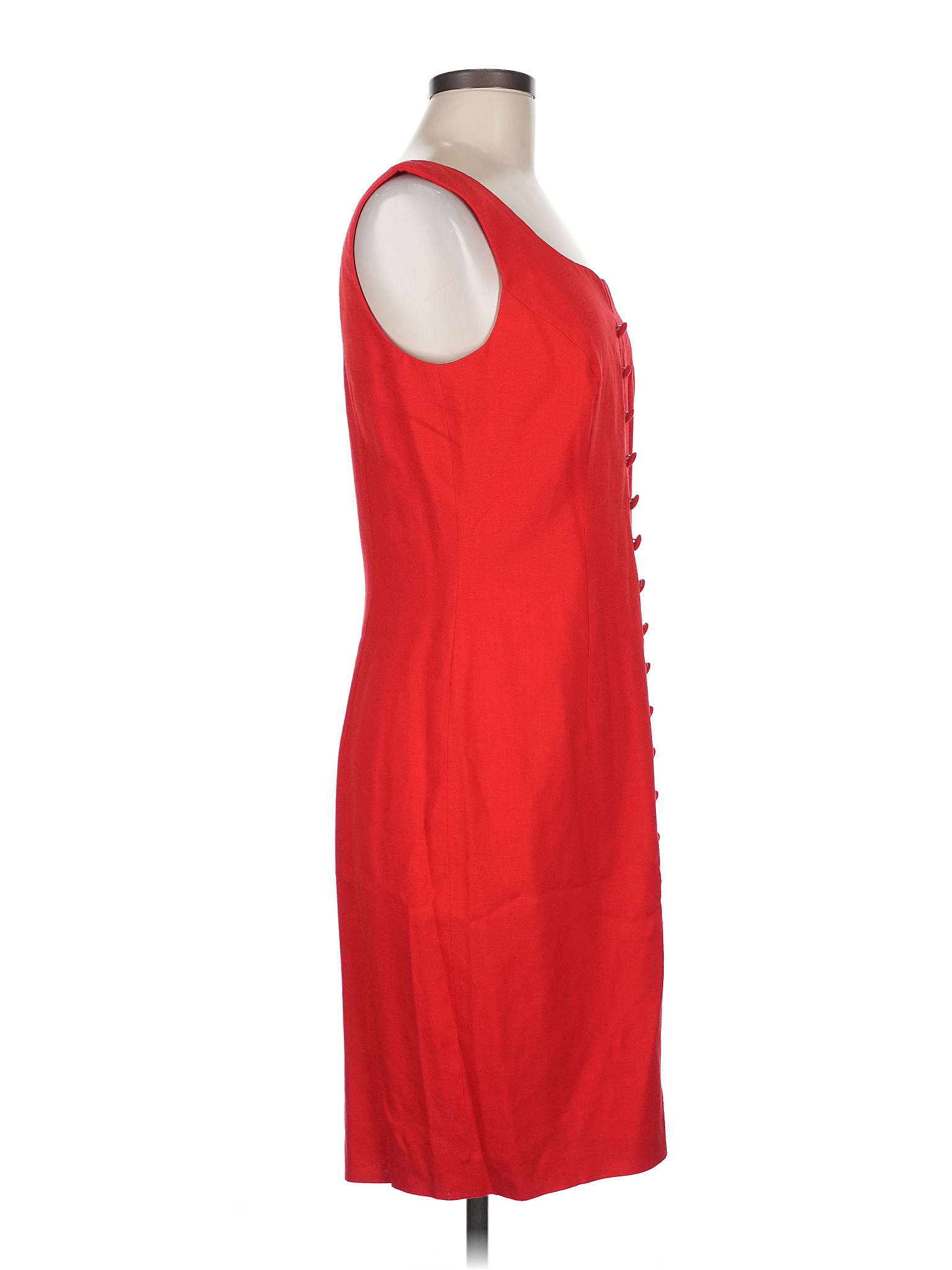 Donna Ricco Women Red Cocktail Dress 8 - Picture 4 of 5