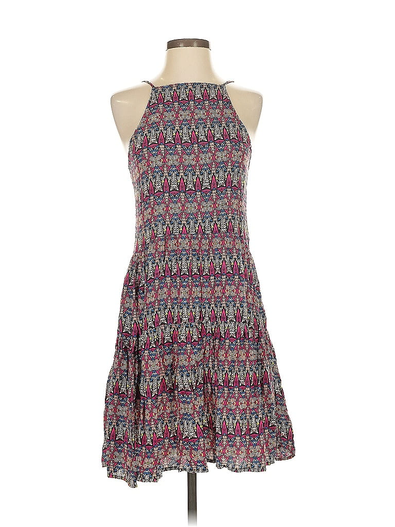 Pre-owned Abercrombie & Fitch Cocktail Dress In Burgundy