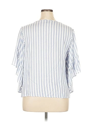 Sharagano 3/4 Sleeve Blouse (view 2)