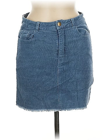Newbury Kustom Denim Skirt (view 1)