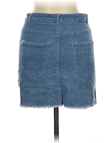 Newbury Kustom Denim Skirt (view 2)
