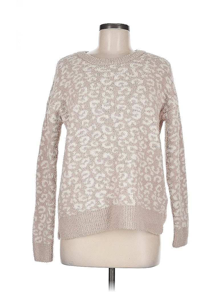 Pre-owned Cupcakes And Cashmere Pullover Sweater In White