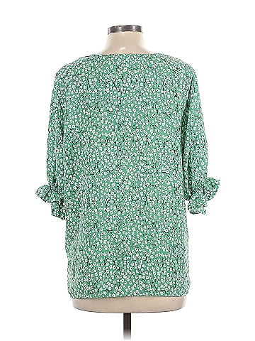 Well Worn 3/4 Sleeve Blouse (view 2)