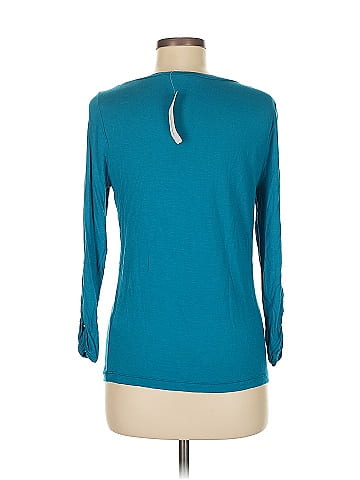 August Silk 3/4 Sleeve Top (view 2)