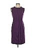 Magaschoni Solid Purple Cocktail Dress Size 4 - photo 1
