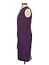 Magaschoni Solid Purple Cocktail Dress Size 4 - photo 5