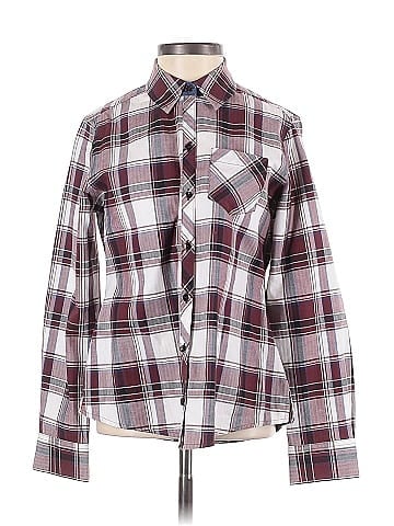 Foxcroft Long Sleeve Button-Down Shirt (view 1)