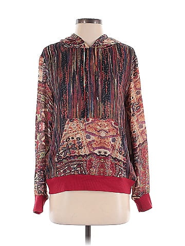 Haute Hippie Long Sleeve Silk Top (view 1)
