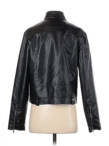 Peppermayo Faux Leather Jacket (view 2)