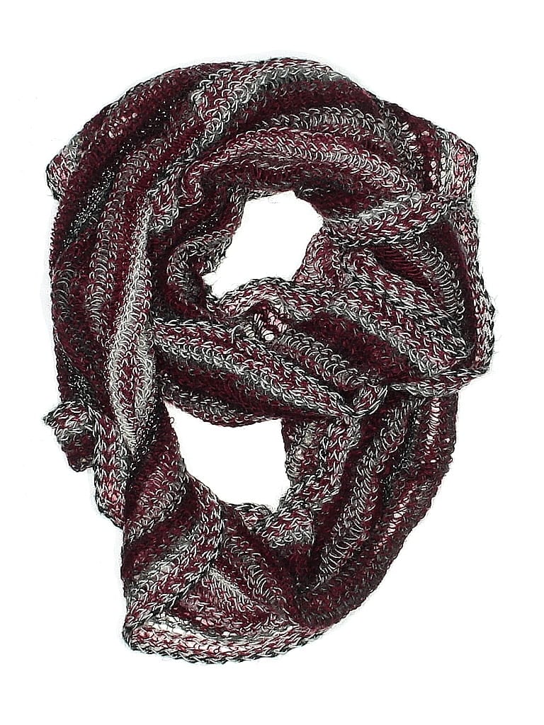 Pre-owned Modena Scarf In Burgundy