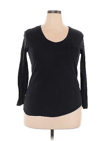 Indigo 3/4 Sleeve T-Shirt (view 1)
