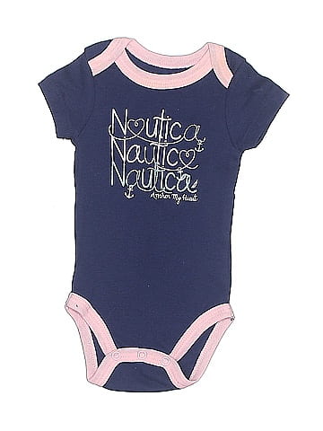 Nautica Short Sleeve Onesie (view 1)