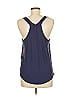 Lauren Conrad 100% Polyester Blue Sleeveless Top Size M - photo 2
