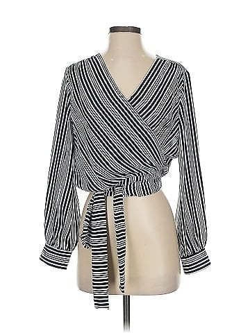 Black Label by Chico's 3/4 Sleeve Blouse (view 1)