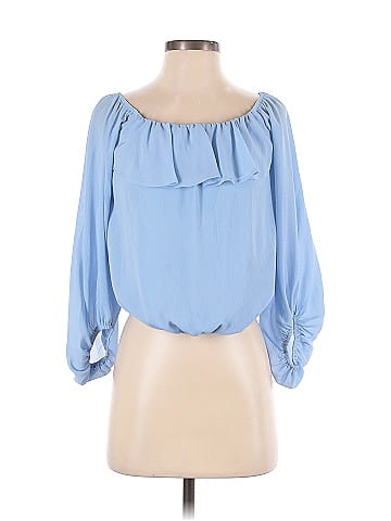 Main Strip 3/4 Sleeve Blouse (view 1)