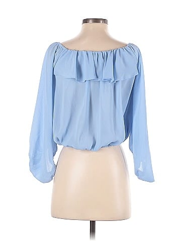 Main Strip 3/4 Sleeve Blouse (view 2)