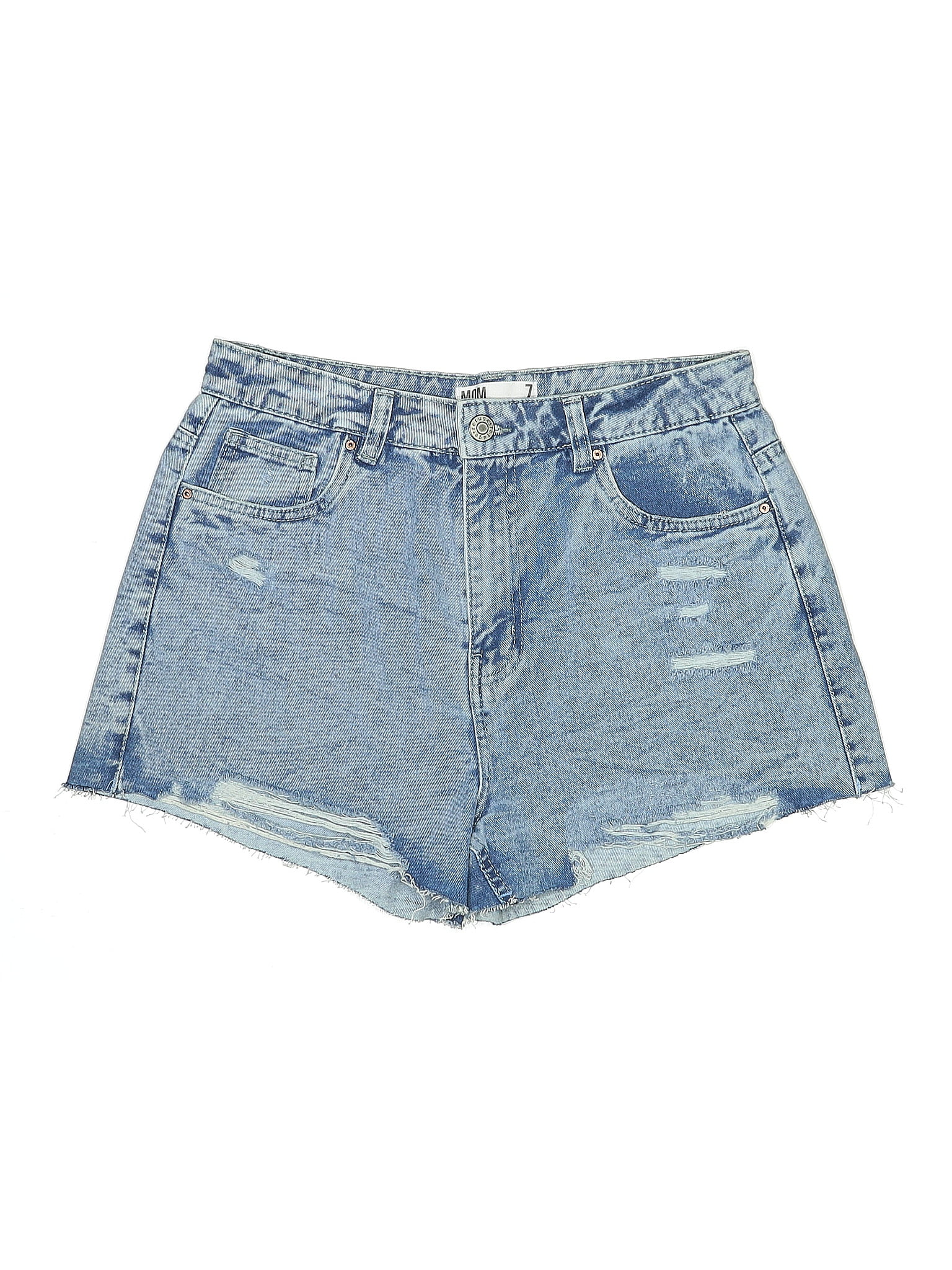 Refuge Blue Denim Shorts Size 7
