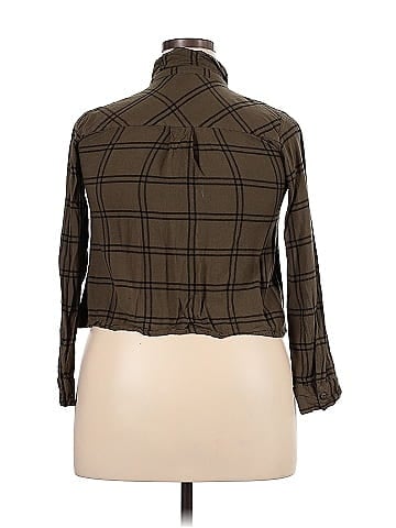 Rebellion 3/4 Sleeve Button-Down Shirt (view 2)