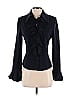 St. John Collection Black Blue Cardigan Size 4 - photo 1