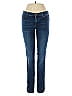 Soho JEANS NEW YORK & COMPANY Solid Blue Jeans Size 2 - photo 1