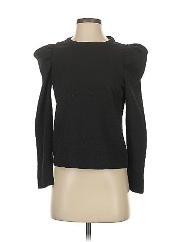 Zara W&B Collection Long Sleeve Top (view 1)