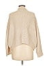 Mango 100% Acrylic Solid Tan Pullover Sweater Size M - photo 2