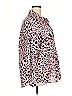 Foxcroft 100% Cotton Animal Print Pink Long Sleeve Blouse Size 20 (petite) - photo 4