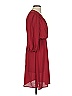 Picky Girl 100% Polyester Solid Burgundy Casual Dress Size S - photo 3