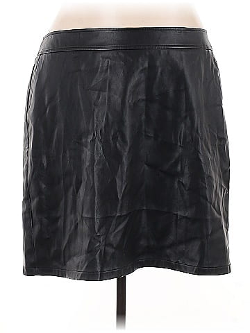 Ann Taylor LOFT Faux Leather Skirt (view 1)