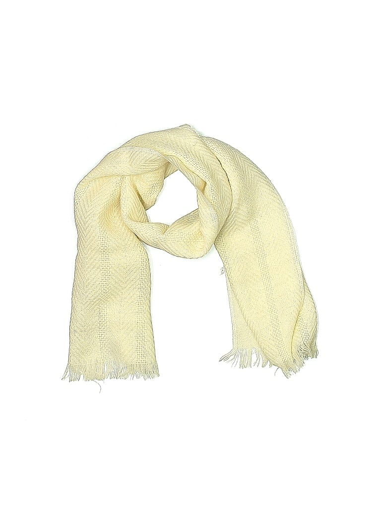 Pre-owned Assorted Brands Scarf In White