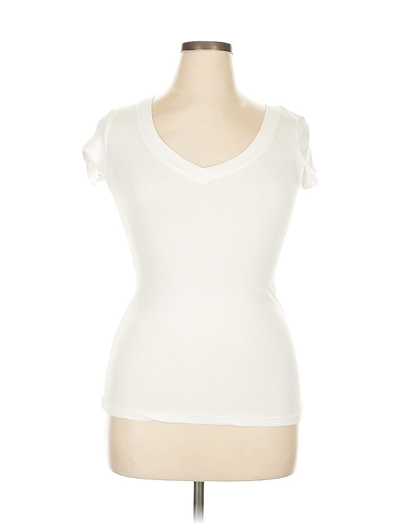 Ambiance Ivory Sleeveless T-Shirt Size XL - photo 1