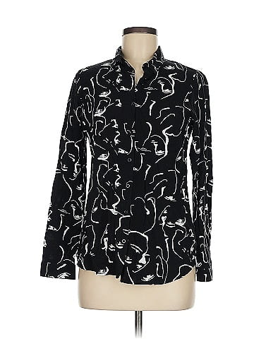 Big Dart Long Sleeve Blouse (view 1)