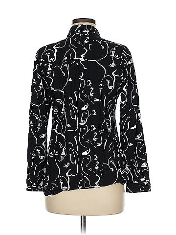 Big Dart Long Sleeve Blouse (view 2)