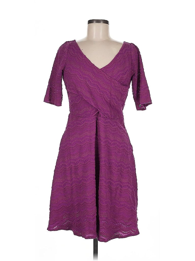 Pre-owned Plenty By Tracy Reese Cocktail Dress In Purple