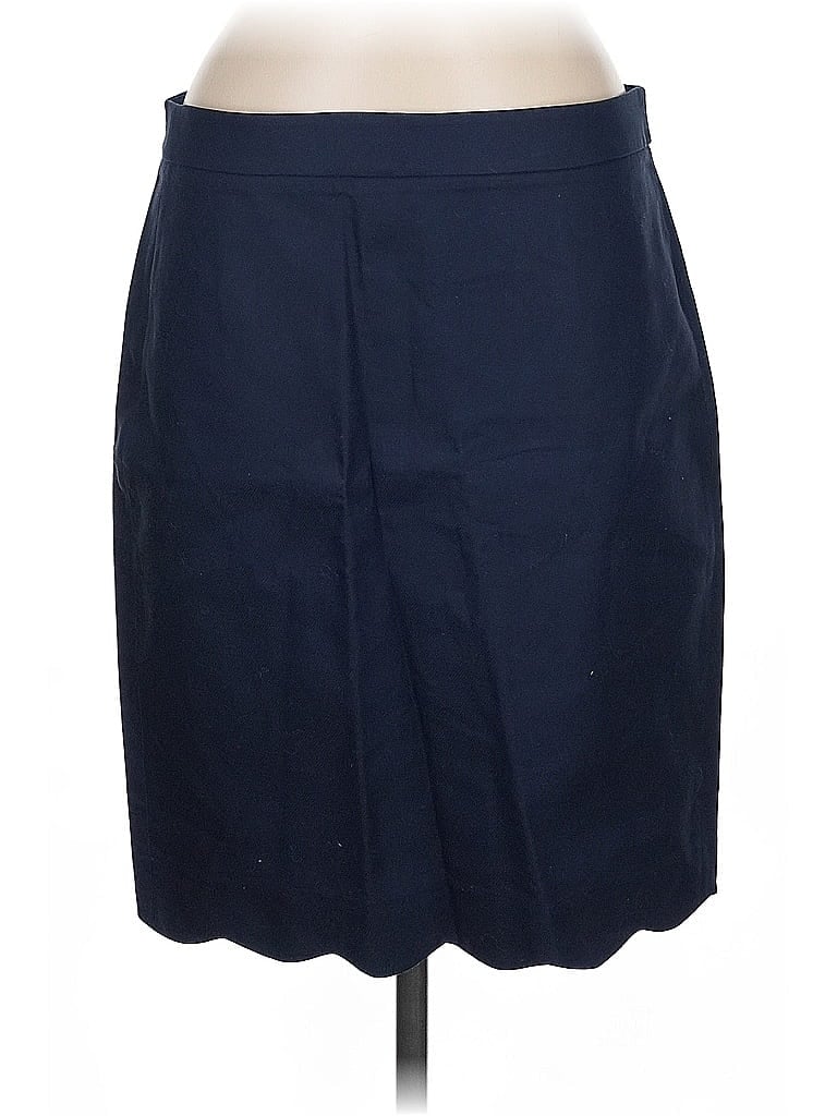 Pre-owned J. By J.crew Formal Skirt In Blue